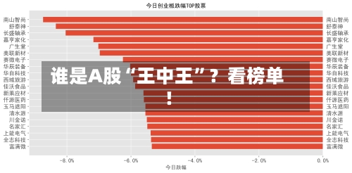 谁是A股“王中王”？看榜单！-第3张图片