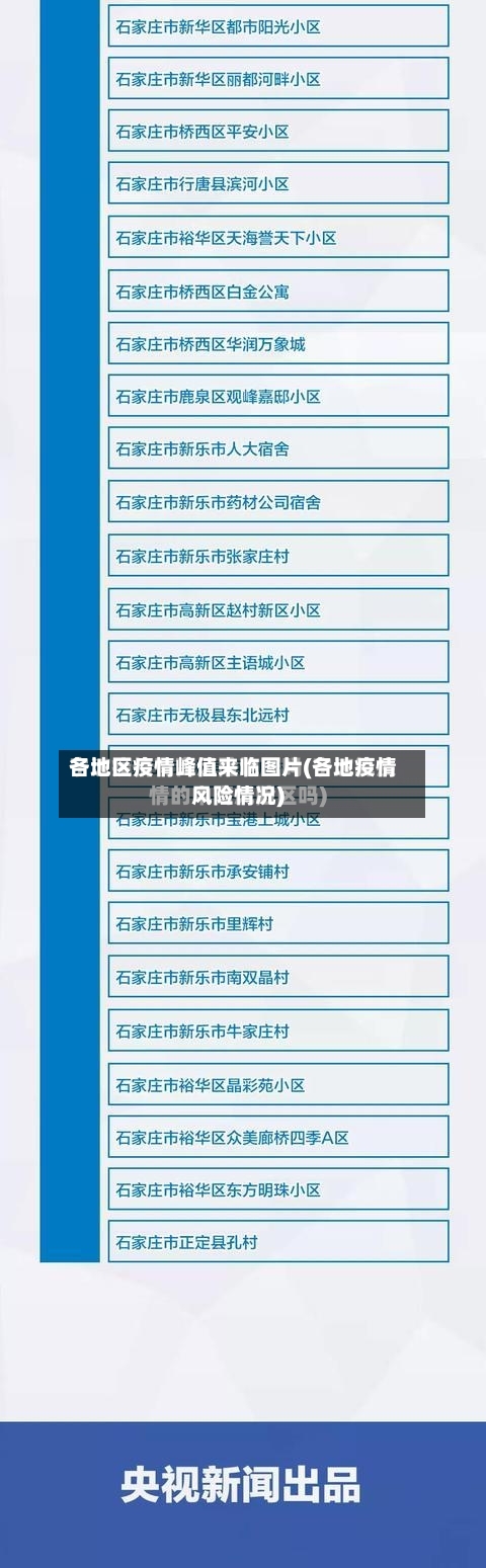 各地区疫情峰值来临图片(各地疫情风险情况)