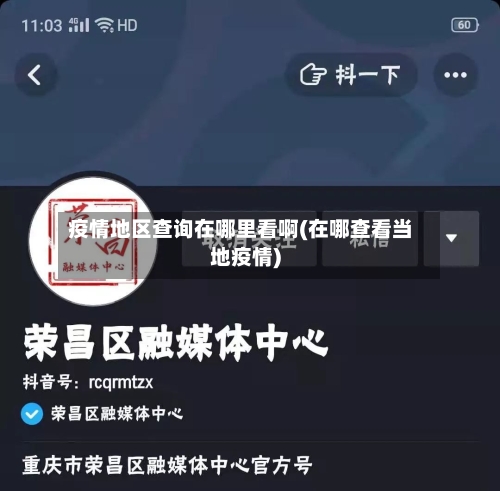 疫情地区查询在哪里看啊(在哪查看当地疫情)
