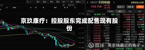 京玖康疗:控股股东完成配售现有股份-第2张图片
