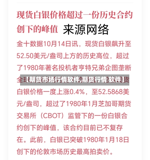 【期货市场行情软件,期货行情 软件】