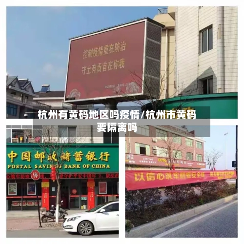 杭州有黄码地区吗疫情/杭州市黄码要隔离吗
