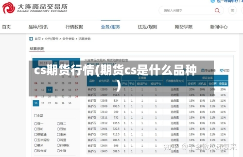 cs期货行情(期货cs是什么品种)-第2张图片