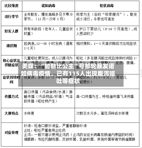 美媒：“加勒比公主”号邮轮暴发诺如病毒疫情，已有115人出现腹泻呕吐等症状-第3张图片