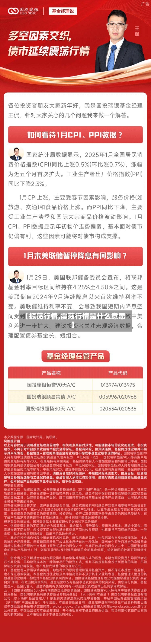 【振荡行情,震荡行情是什么意思】