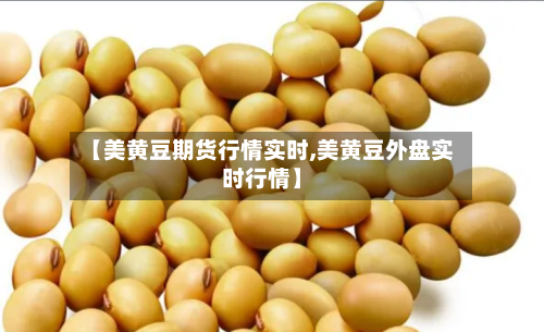 【美黄豆期货行情实时,美黄豆外盘实时行情】