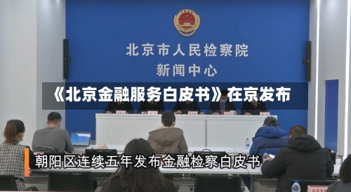 《北京金融服务白皮书》在京发布-第3张图片