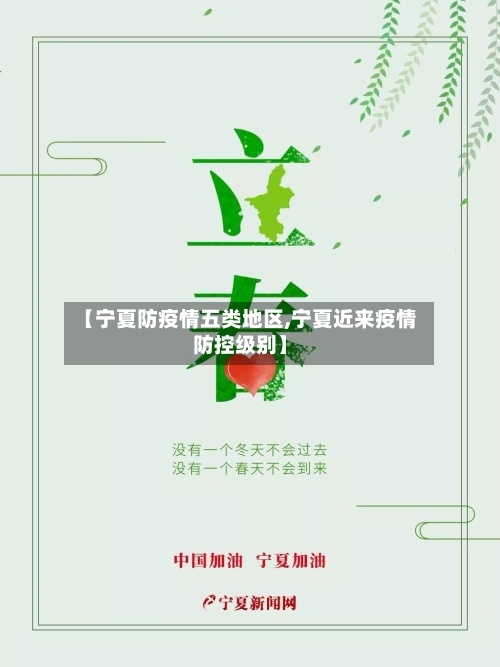 【宁夏防疫情五类地区,宁夏近来疫情防控级别】