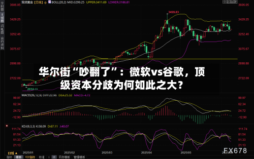 华尔街“吵翻了”：微软vs谷歌，顶级资本分歧为何如此之大？-第2张图片