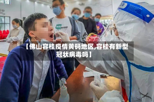 【佛山容桂疫情黄码地区,容桂有新型冠状病毒吗】-第3张图片