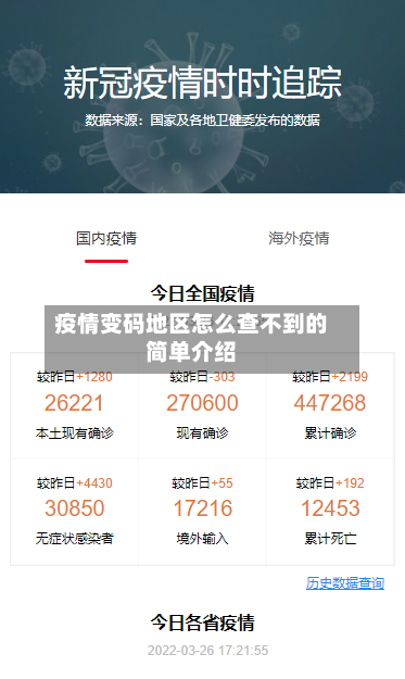 疫情变码地区怎么查不到的简单介绍-第2张图片