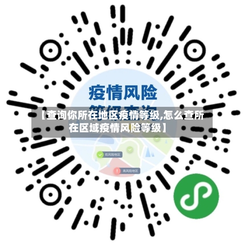 【查询你所在地区疫情等级,怎么查所在区域疫情风险等级】-第3张图片