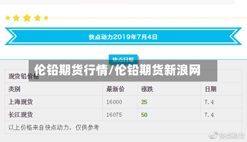伦铅期货行情/伦铅期货新浪网-第3张图片