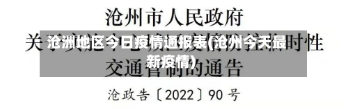 沧洲地区今日疫情通报表(沧州今天最新疫情)-第2张图片