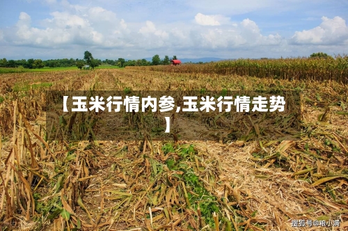 【玉米行情内参,玉米行情走势】-第2张图片