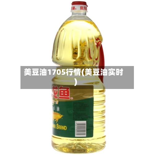 美豆油1705行情(美豆油实时)