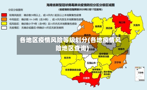 各地区疫情风险等级划分(各地疫情风险地区查询)