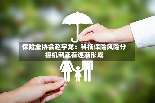 保险业协会赵宇龙：科技保险风险分担机制正在逐渐形成