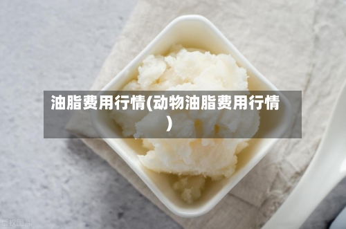 油脂费用行情(动物油脂费用行情)-第2张图片