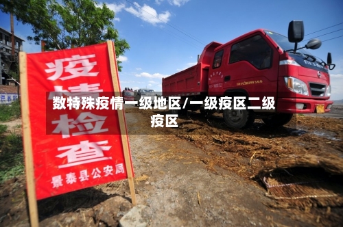 数特殊疫情一级地区/一级疫区二级疫区