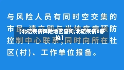 【北碚疫情风险地区查询,北碚疫情0感染】