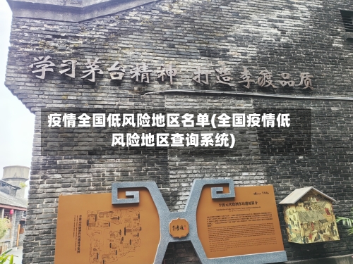 疫情全国低风险地区名单(全国疫情低风险地区查询系统)-第2张图片
