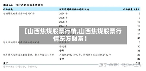 【山西焦煤股票行情,山西焦煤股票行情东方财富】-第2张图片