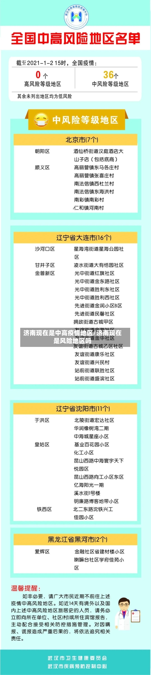 济南现在是中高疫情地区/济南现在是风险地区吗-第2张图片