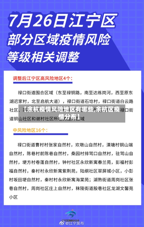 【余杭疫情风险地区有哪些,余杭区疫情分布】-第2张图片