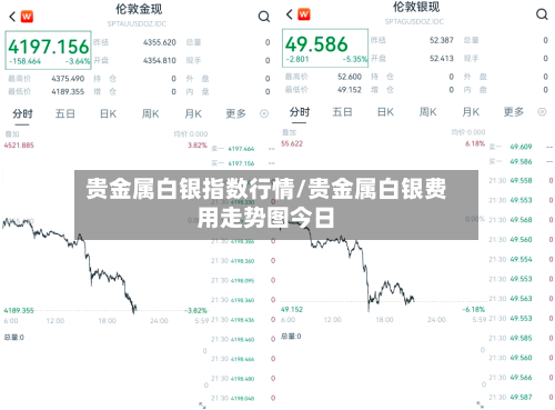 贵金属白银指数行情/贵金属白银费用走势图今日