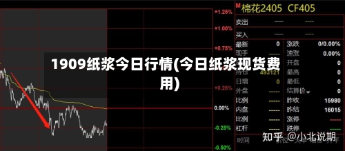 1909纸浆今日行情(今日纸浆现货费用)