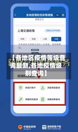 【各地区疫情等级查询最新,各地疫情级别查询】