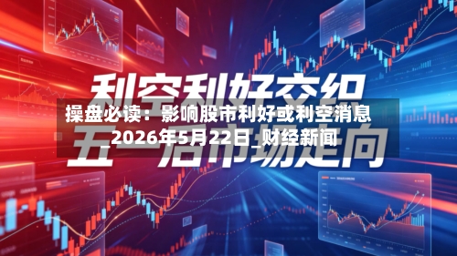 操盘必读：影响股市利好或利空消息_2026年5月22日_财经新闻-第2张图片