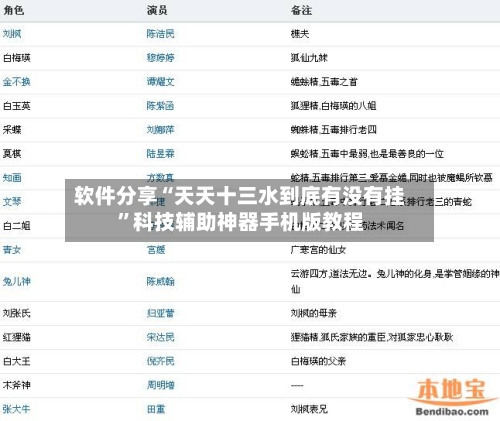 软件分享“天天十三水到底有没有挂”科技辅助神器手机版教程