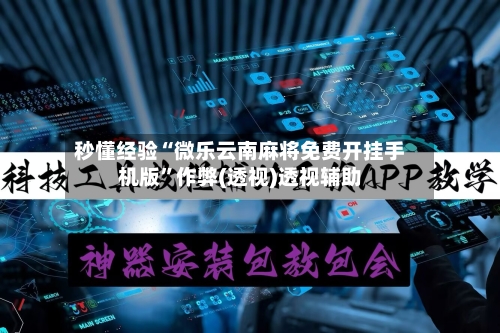 秒懂经验“微乐云南麻将免费开挂手机版”作弊(透视)透视辅助-第2张图片