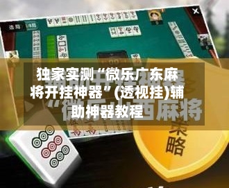 独家实测“微乐广东麻将开挂神器”(透视挂)辅助神器教程-第2张图片