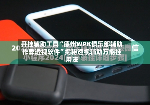 开挂辅助工具“德州WPK俱乐部辅助作弊透视软件”揭秘透视辅助万能挂用法