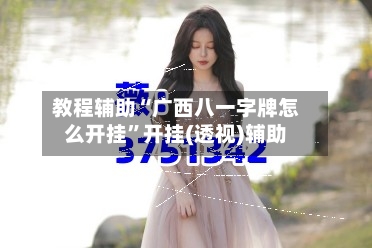 教程辅助“广西八一字牌怎么开挂”开挂(透视)辅助