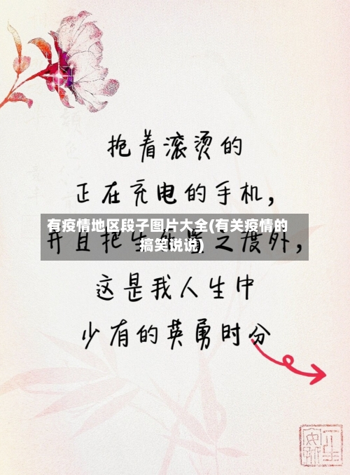有疫情地区段子图片大全(有关疫情的搞笑说说)