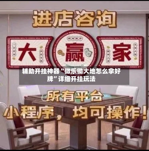 辅助开挂神器“微乐锄大地怎么拿好牌	”详细开挂玩法-第2张图片