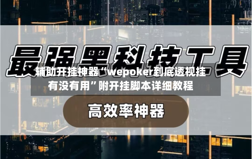 辅助开挂神器“wepoker到底透视挂有没有用”附开挂脚本详细教程-第2张图片