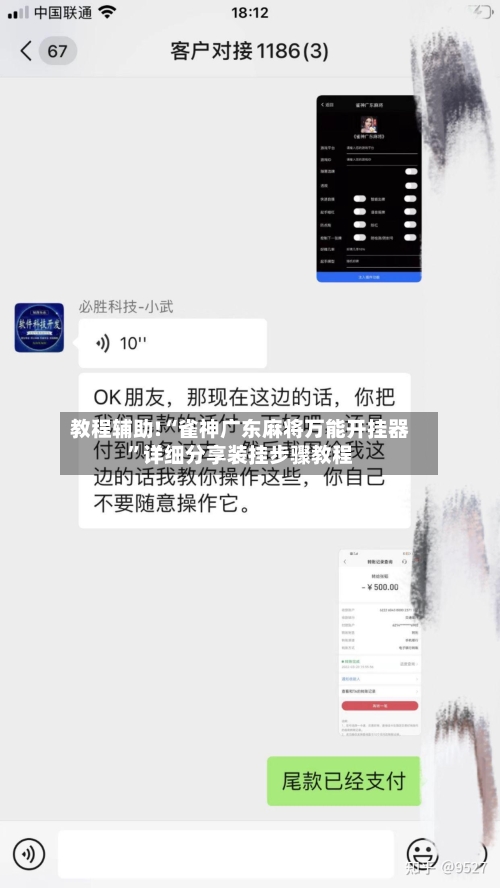 教程辅助!“雀神广东麻将万能开挂器”详细分享装挂步骤教程-第2张图片