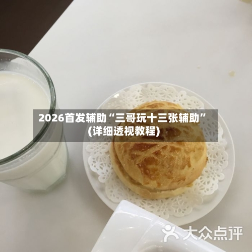 2026首发辅助“三哥玩十三张辅助”(详细透视教程)