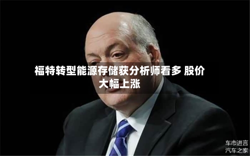 福特转型能源存储获分析师看多 股价大幅上涨-第2张图片