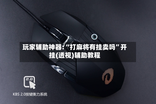 玩家辅助神器:“打麻将有挂卖吗”开挂(透视)辅助教程
