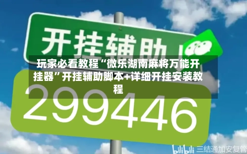 玩家必看教程“微乐湖南麻将万能开挂器”开挂辅助脚本+详细开挂安装教程-第3张图片
