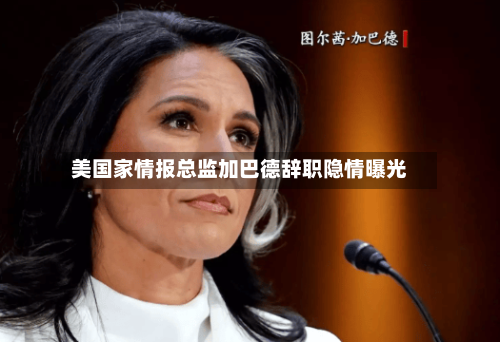 美国家情报总监加巴德辞职隐情曝光-第2张图片