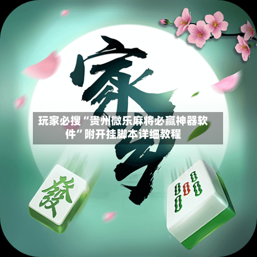 玩家必搜“贵州微乐麻将必赢神器软件”附开挂脚本详细教程