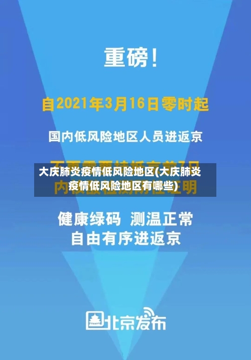 大庆肺炎疫情低风险地区(大庆肺炎疫情低风险地区有哪些)-第3张图片