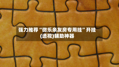 强力推荐“微乐亲友房专用挂”开挂(透视)辅助神器-第2张图片